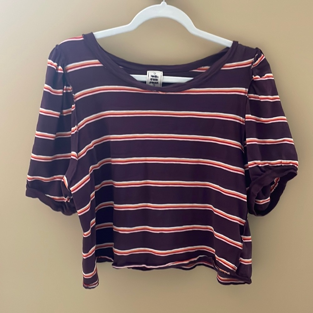 Free People Cropped Tee
